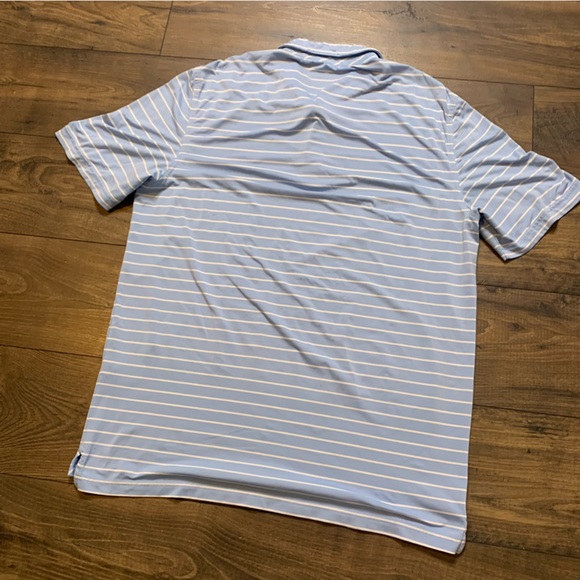 Vineyard Vines Blue Striped‎ Short Sleeve Mens Size M - Picture 6 of 7